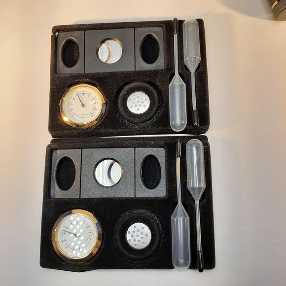 Cigar Accessory Gift Set Cutters Case Punch Humidity Indicator Pick One - Picture 4 of 9